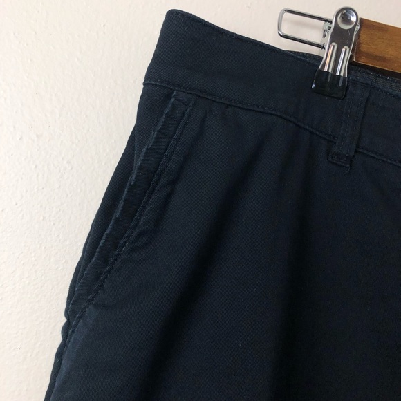 Lane Bryant Girlfriend Shorts Pleated Trim Pockets - Picture 3 of 8